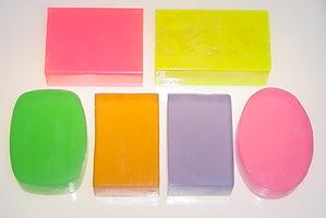 Crystal glycerin soap