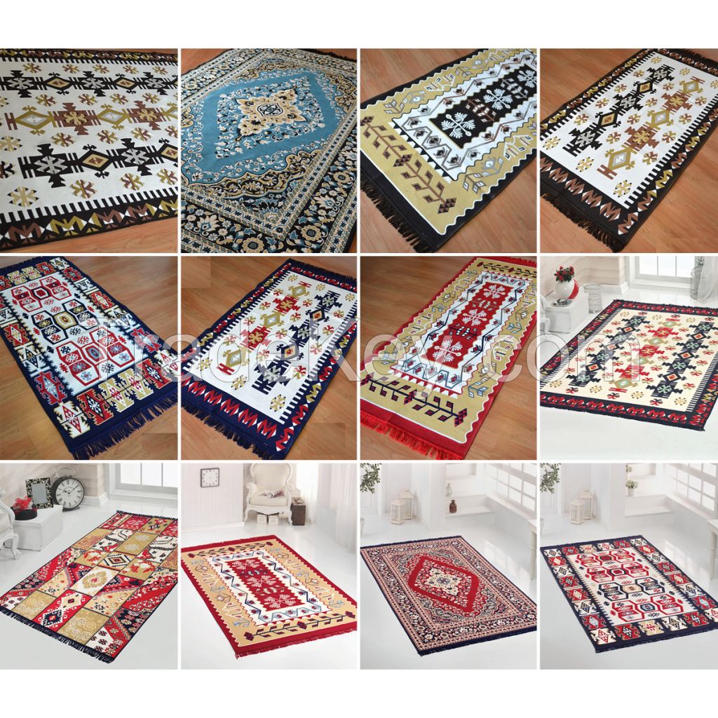 Assorted Reversible Turkish Carpets