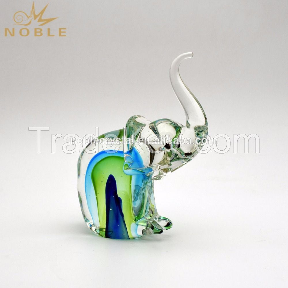 Modern Fashion Home Decor Hand Blown Glass crystal craft Glass Animal