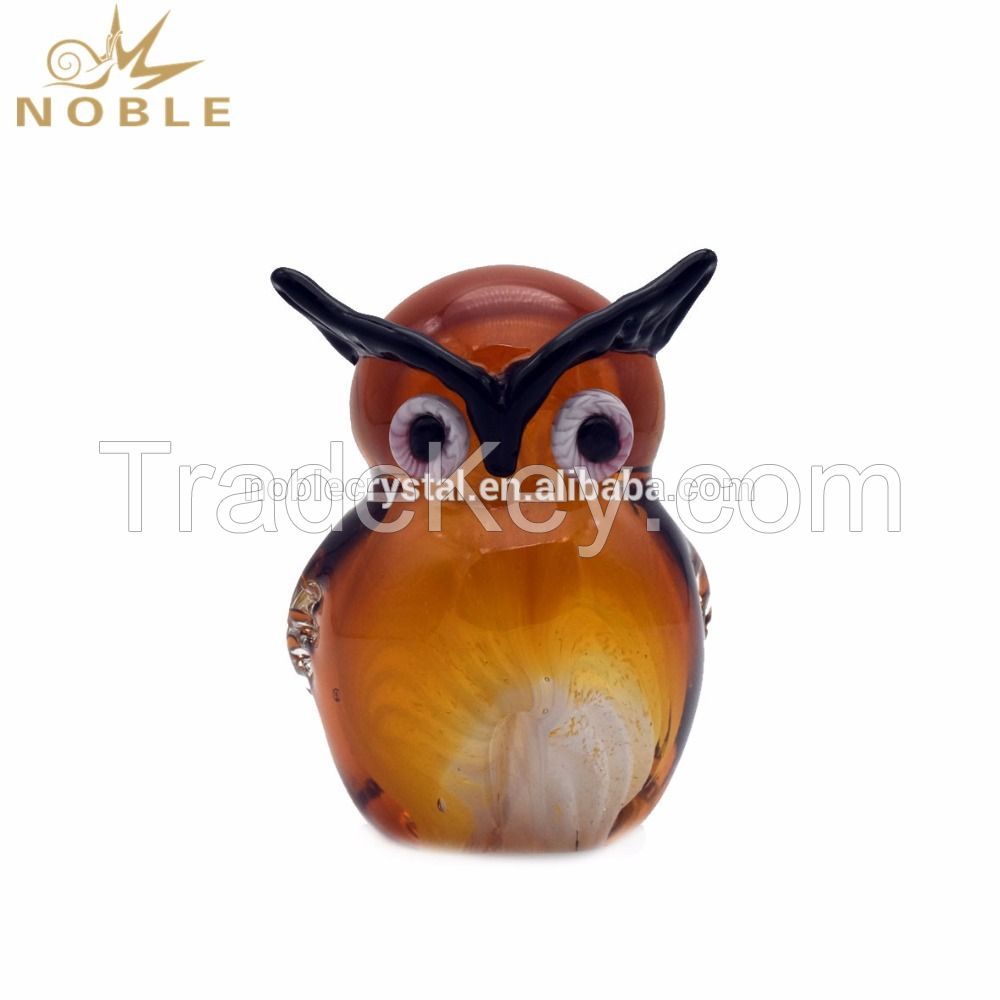 Modern Fashion Home Decor Hand Blown Glass crystal craft Glass Animal