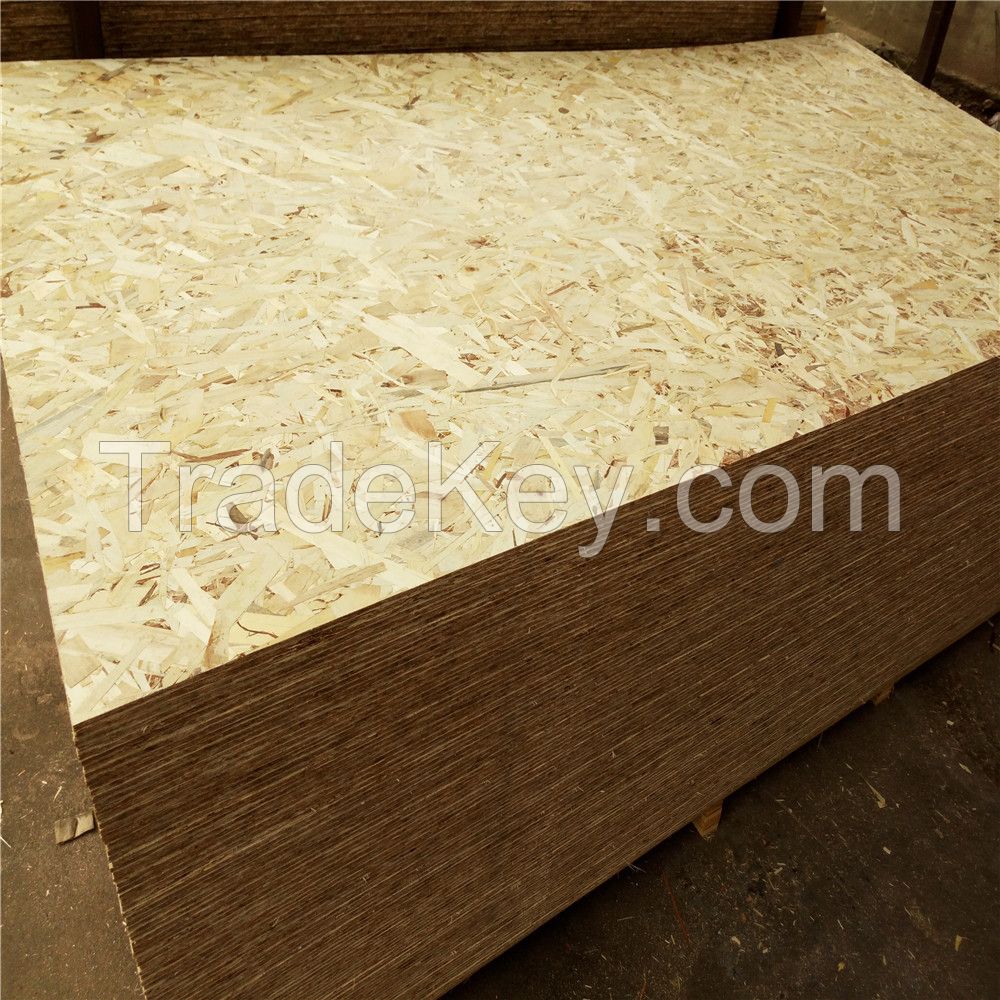 high quality moistureproof OSB Board For Outdoor Usage