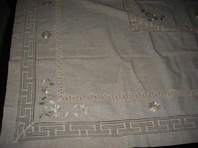 embroidery tablecloth