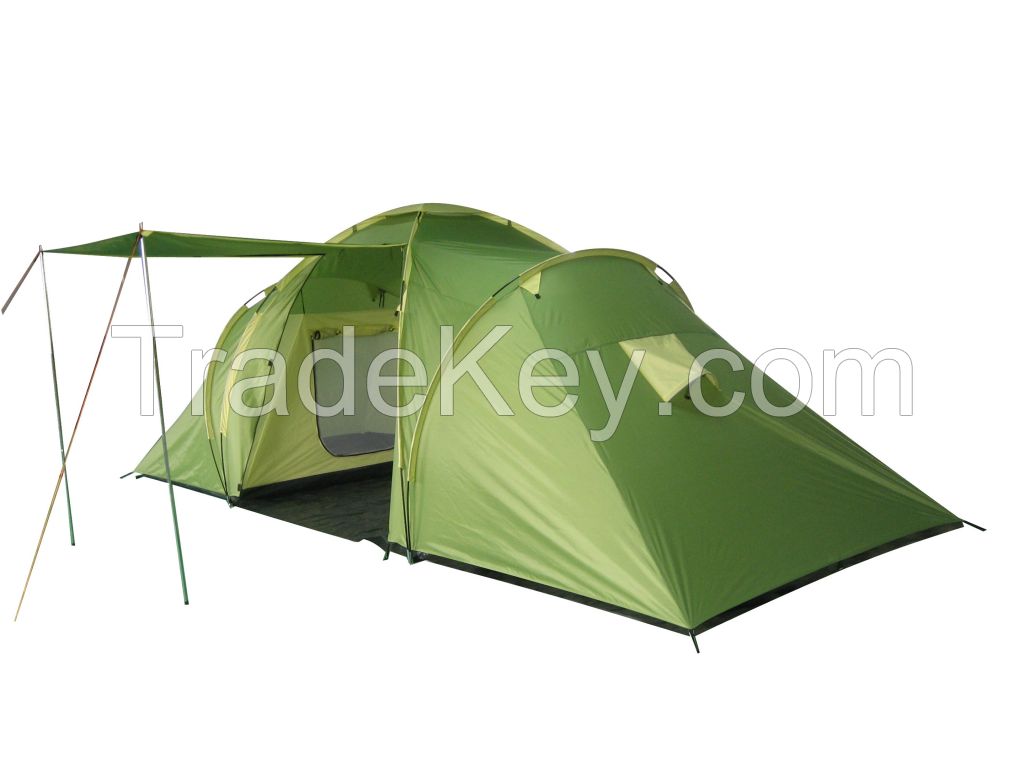 Green luxury outdoor camping traveling tent