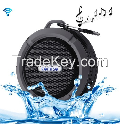 Sucker waterproof Bluetooth speaker IPX4