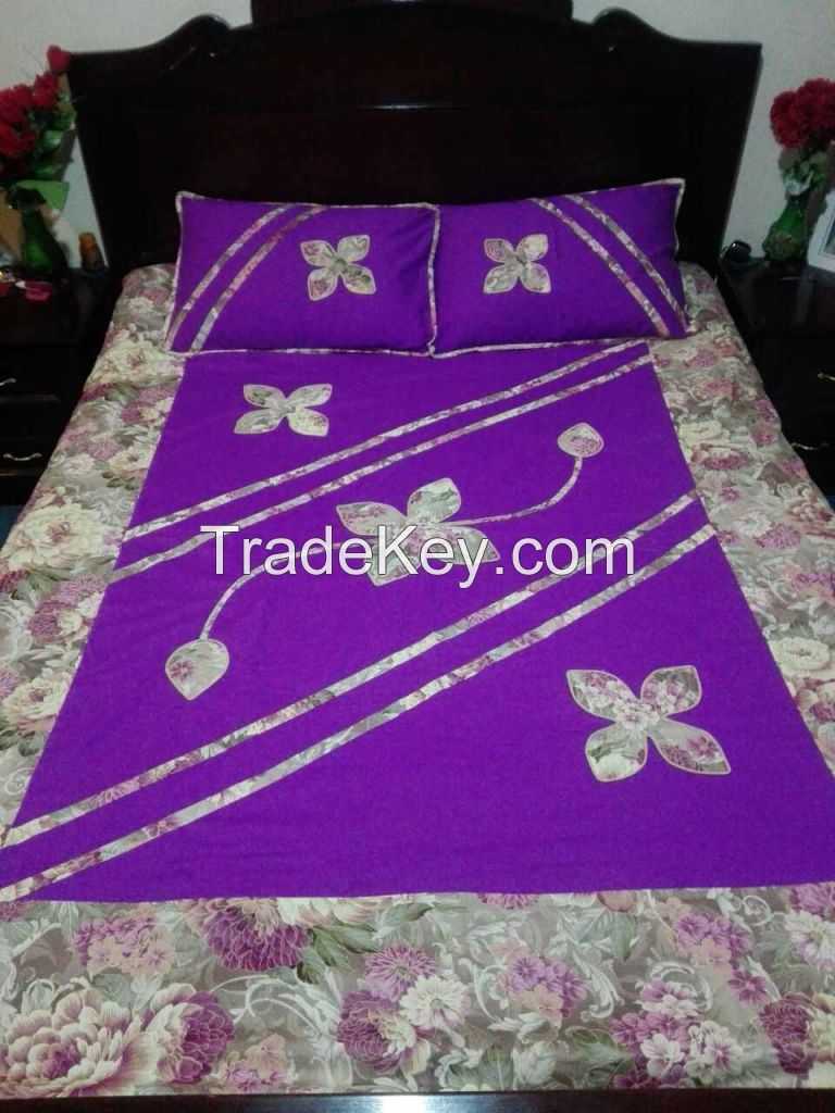 Handmade Designer's Cotton BedSheets (Bed sets)