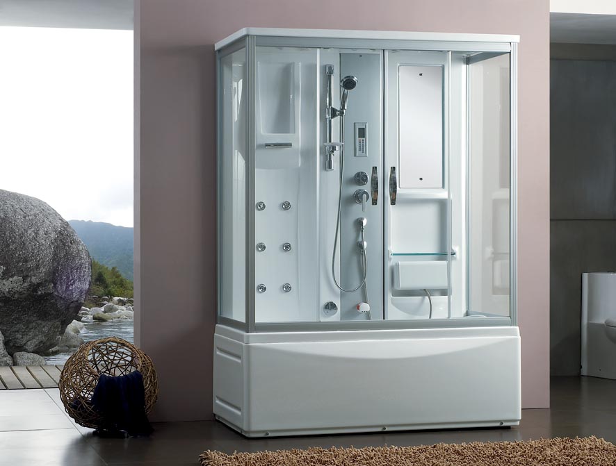 steam cabin &amp; shower enclosure