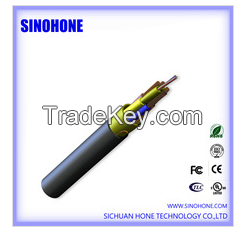 SINOHONE 4fiber+2 copper wire optic electric hybrid cable