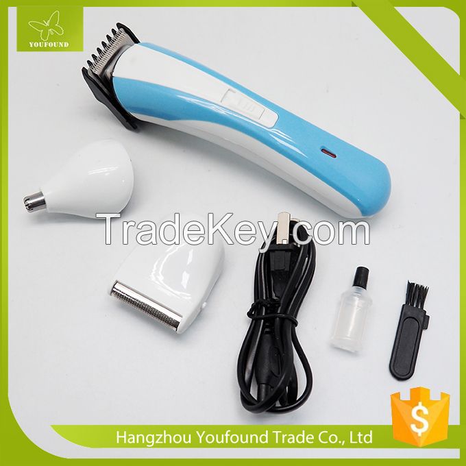 2012 3 in 1 Style Nose Beard Hair Trimmer Rechargeable Hair Clipper