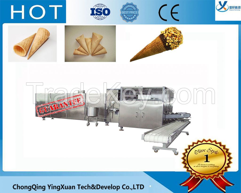 Crisp Rolled Sugar Cone Baking Machine