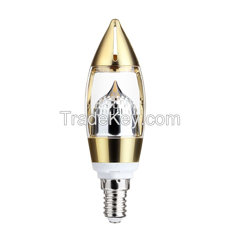 New design detachable power LED 4W/5W/6W candle light