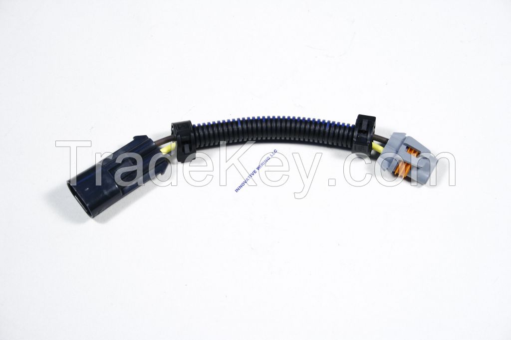 ODM OEM RoHS compliant factory spiral coiled wire cable harness