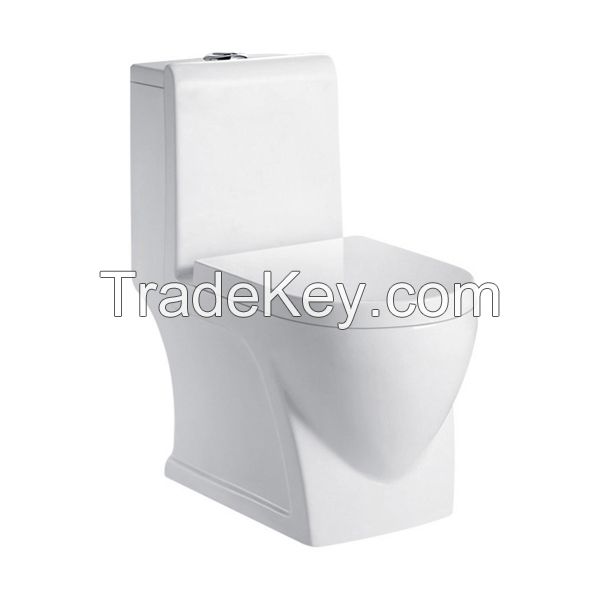 washdown one-piece toilet