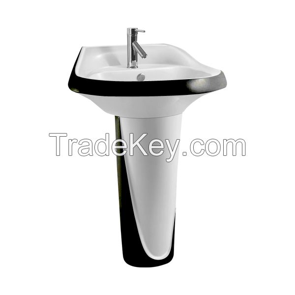 Full pedestal basin