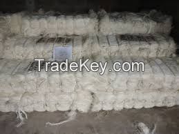 100% Sisal Fiber, Natural Raw Sisal Fiber