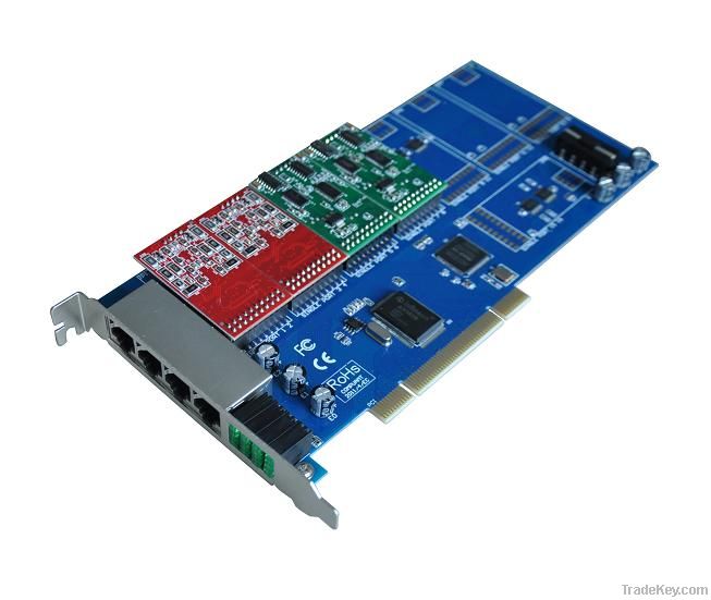 4-24  fxs/fxo pci asterisk card all function as digium