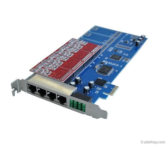 4-24  fxs/fxo pci-e asterisk card all function as digium