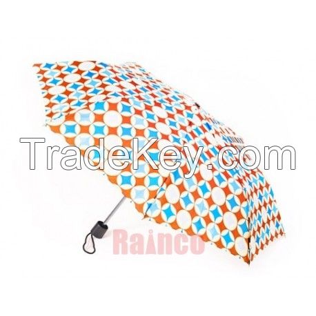 21 Inch Ladies Three Folding Umbrella