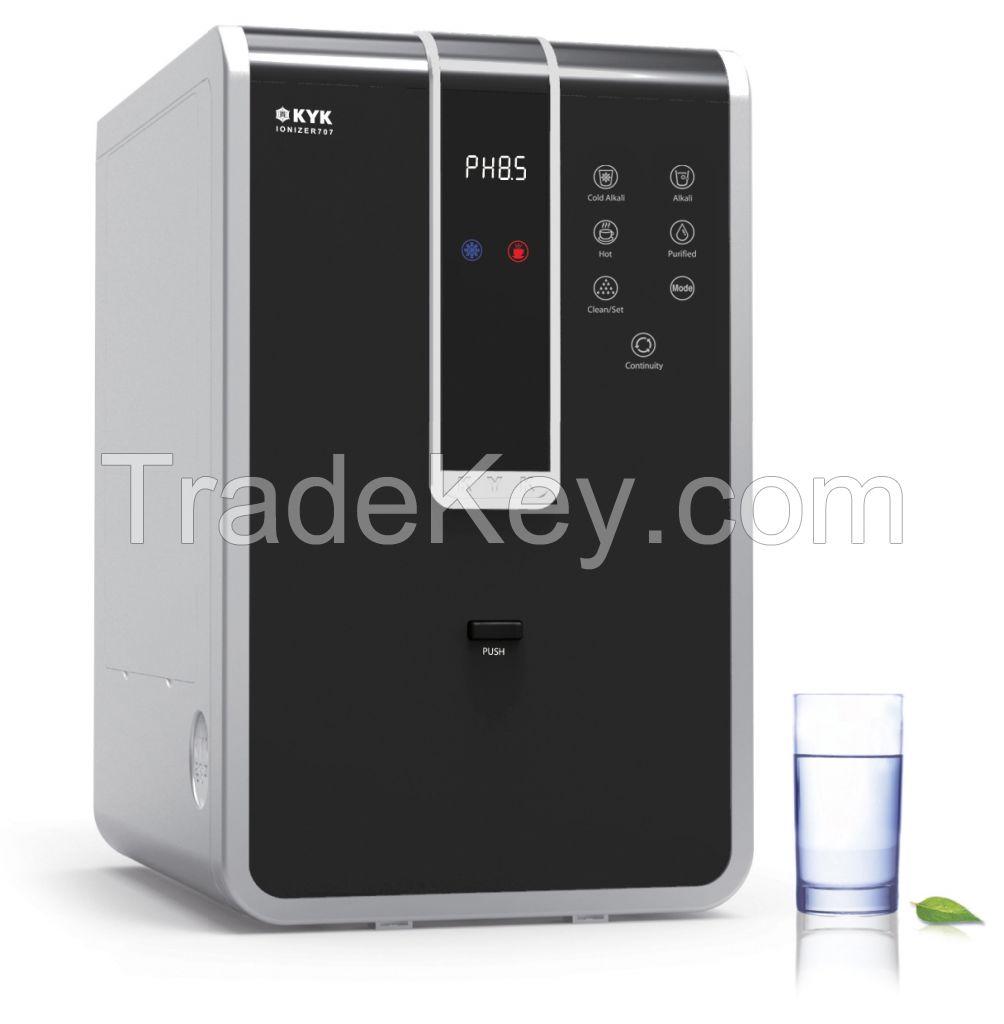 Alkaline water ionizer from SOUTH KOREA (KYK 707)