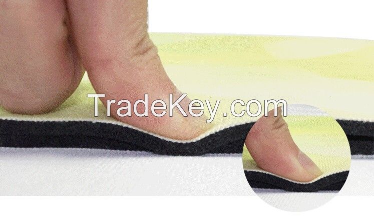 high quality custom designed foldable fabric Yoga Mat