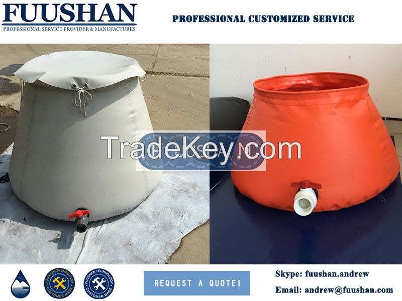 Fuushan Onion Shape Flexible Water Tanks Fire Protection Water Tank