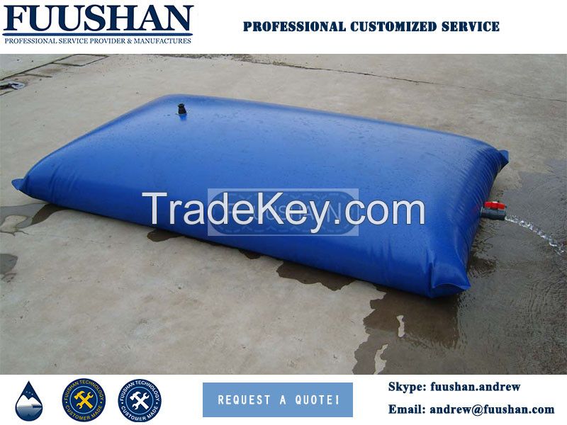 FUUSHAN Portable 1000L 5000L Plastic Storage Water Tank