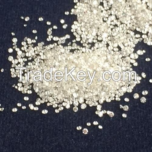 Round Brilliant cut 0.01 cent to +11 LB, White And Lc in all purity  