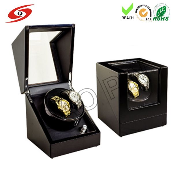 Glossy Single Wooden Watch Winder