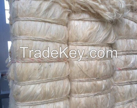 Natural Sisal Fibre of UG Grade and SSUG/Raw Kapok Fiber