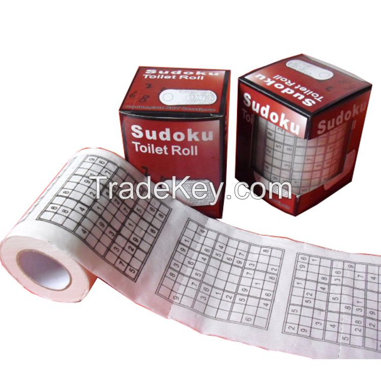 sudoku toilet paper