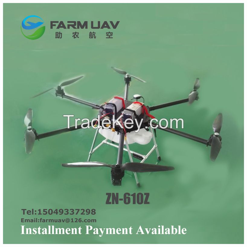 multi-rotor agriculture aerial farm sprayers for crop spraying / map the route