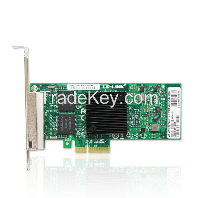 PCI Express x4 Quad Port Copper Gigabit Server Network Adapter