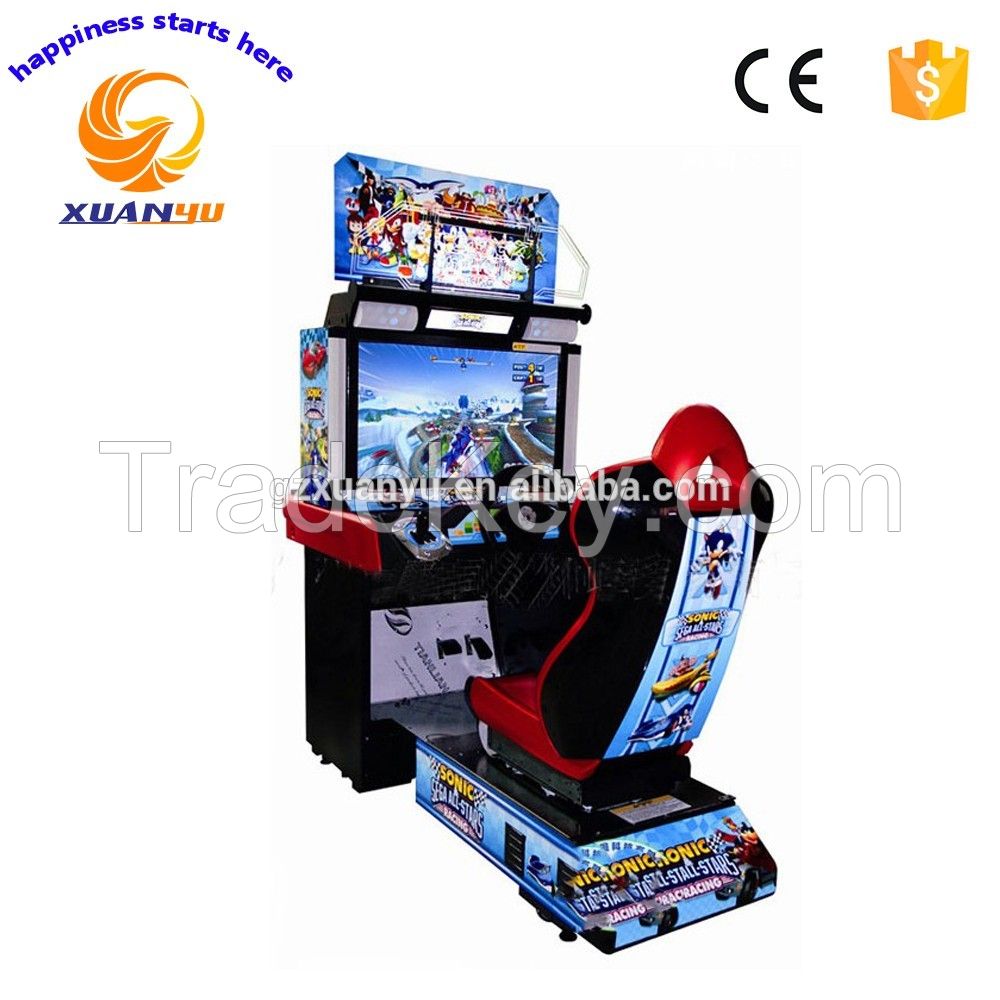 Sonic racing simulator game machine