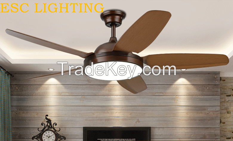 modern ceiling fan with led light