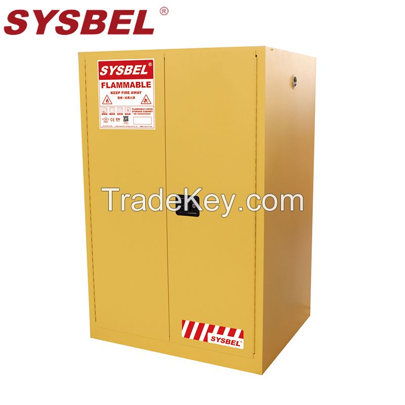 SYSBEL FM and CE Approved 90 Gal Flammable Liquid and Chemicals Safety Storage Cabinets