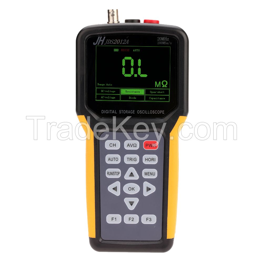 Jinhan JDS2012A handheld digital storage oscilloscope, 20MHz, single Channel