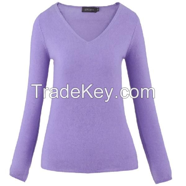 100% Cashmere Pullover for Women