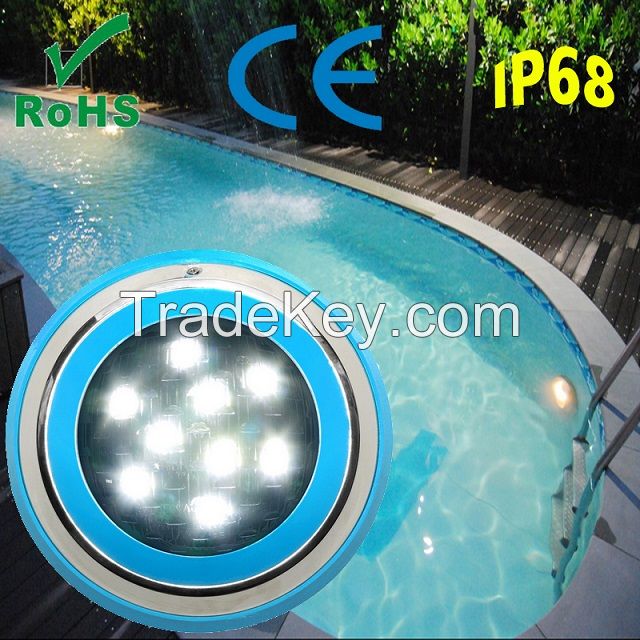 12 volt IP68 underwater LED pool light for swimming pool