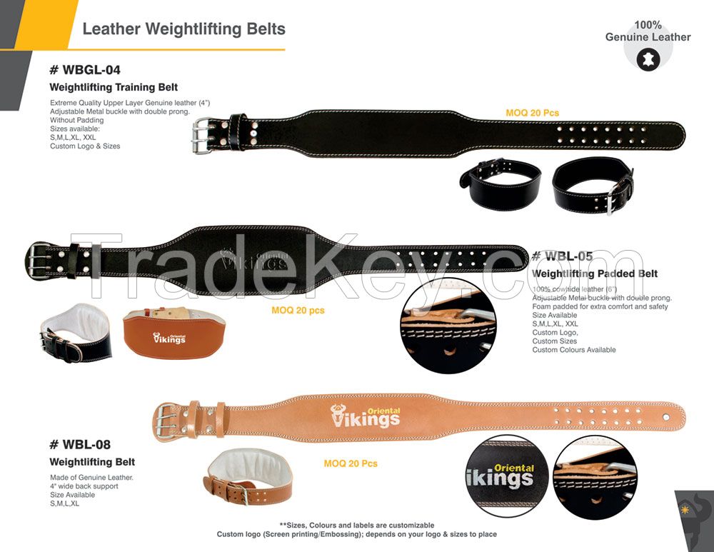 Weight lifting Power belts