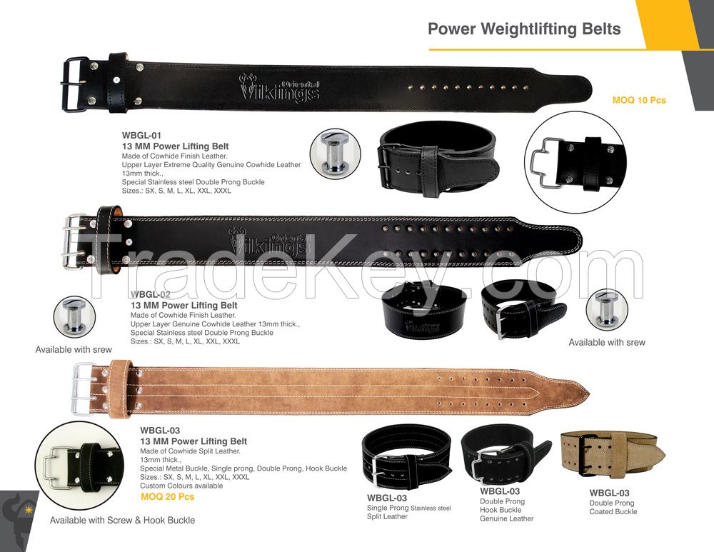 Weight lifting Power belts