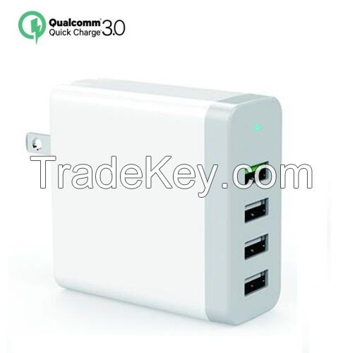 USB Quick Charger Mobile Phone iPhone QC3.0 Rapid Fast Express Charger