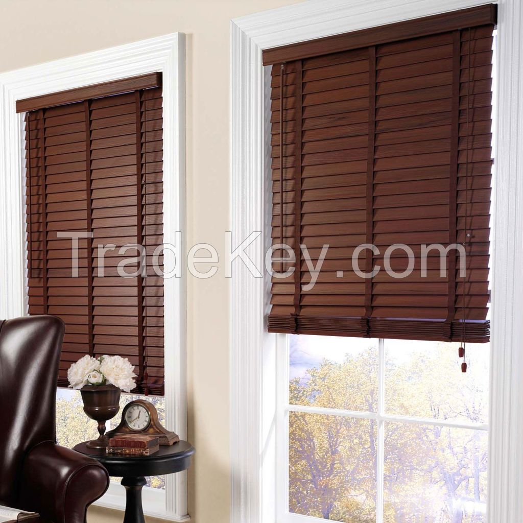 wood blinds