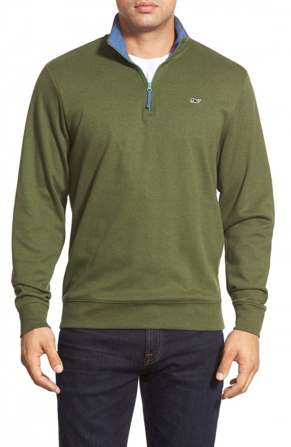 'Tiller' Quarter Zip Pullover