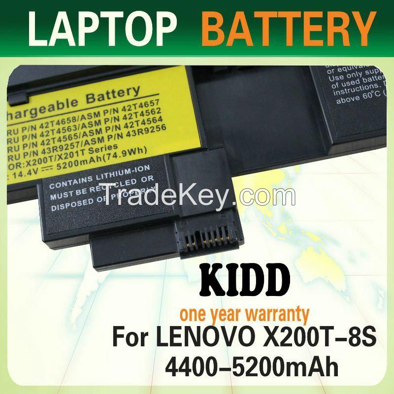 Laptop Battery for LENOVO IBM ThinkPad X200T/X201T Series