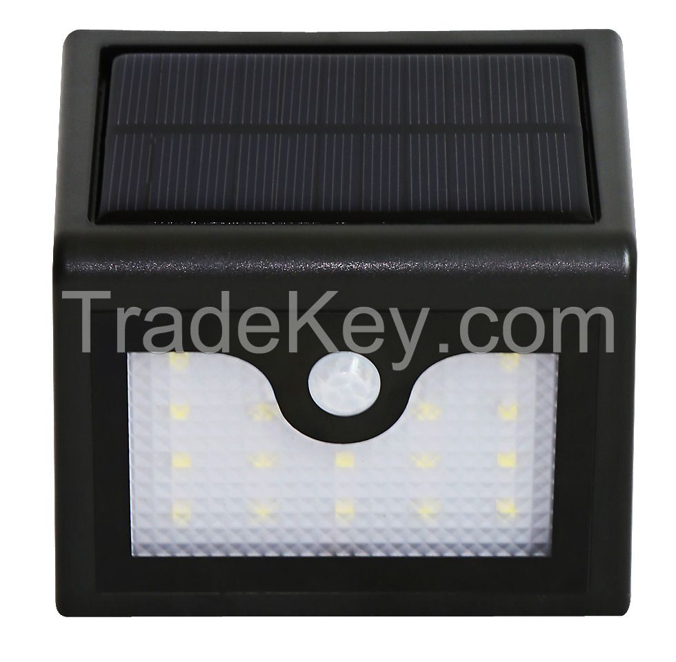 16LED solar led light wall lamp outdoor