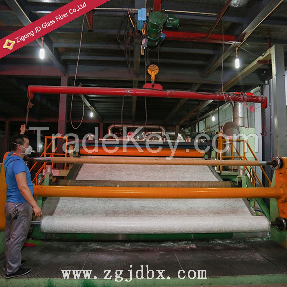 Emulsion or Powder e-glass fiberglass chopped strand mat