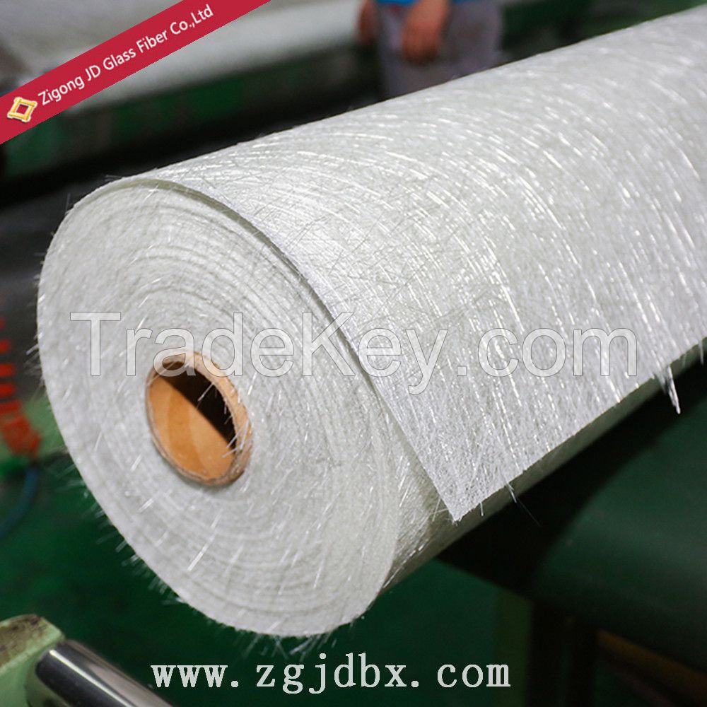 Emulsion or Powder e-glass fiberglass chopped strand mat