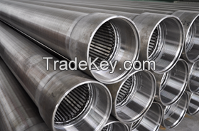 Stainless Steel Well Pipe Screen/ stainless steel well filtering pipes