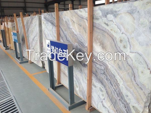 White Color Marble Slabs - Dream White 