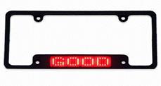 LED Car Plate