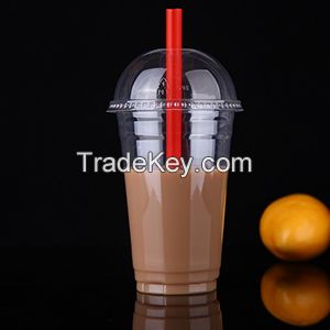 20/24oz Disposable Plastic PET Cup for Cold Drink